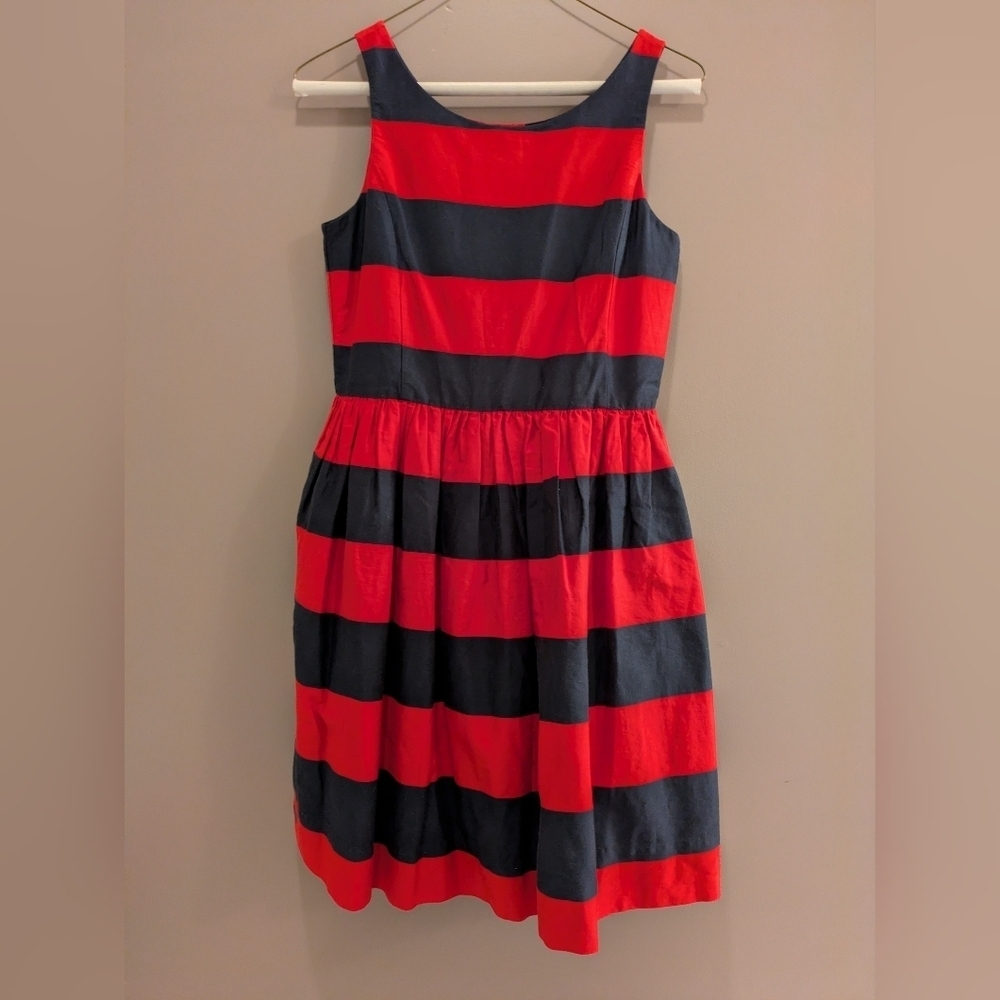 Polo Ralph Lauren Navy And Red Dress Child 14 NWT
